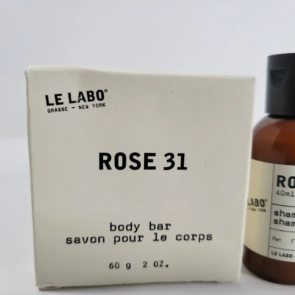 Le Labo Rose 31 Travel Size Shampoo Conditioner Lotion Soap Shower Gel 1.4 Oz - Picture 3 of 4